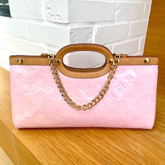 Louis Vuitton Authentic Custom Pink Vernis Roxbury Shoulder Bag - Picture 2 of 12
